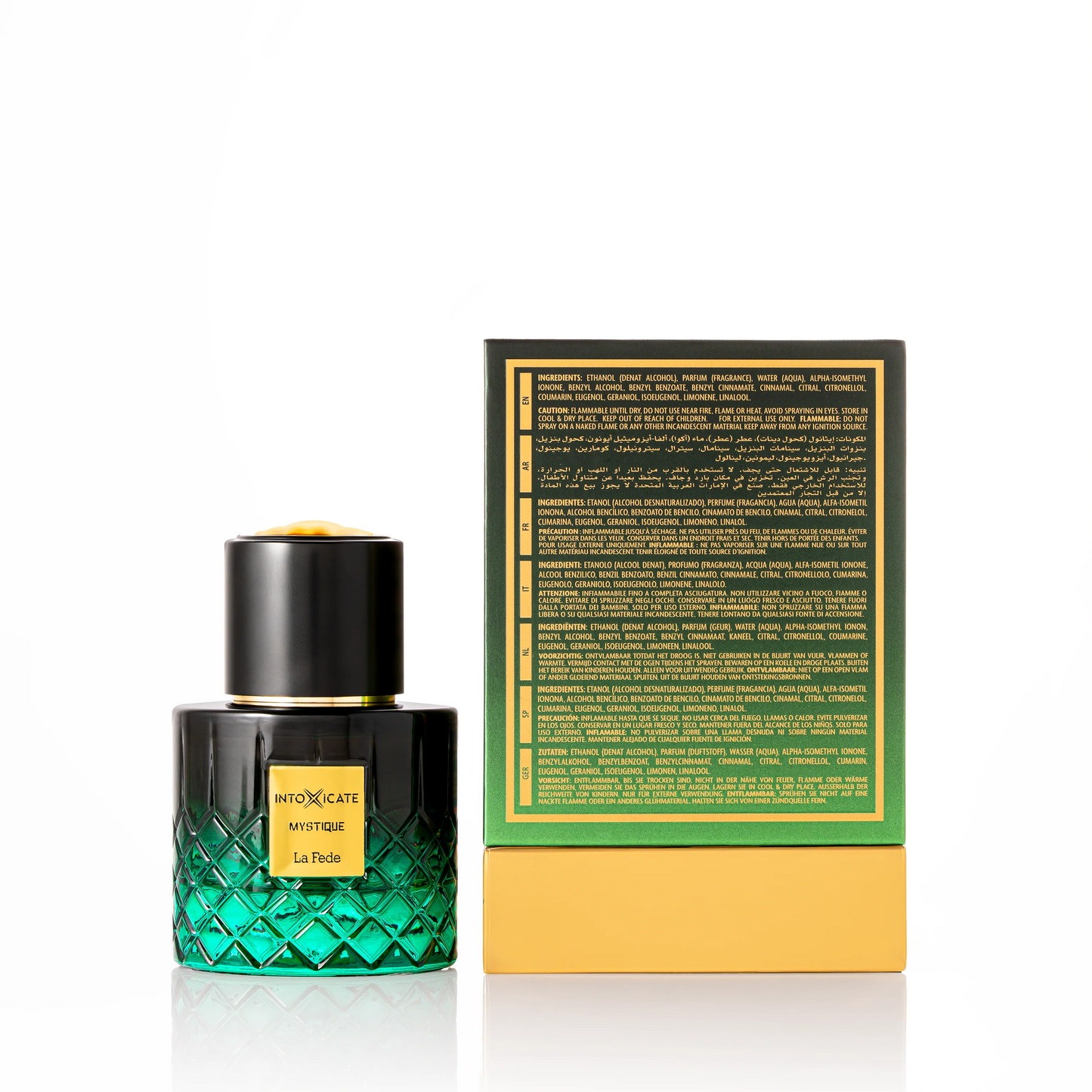 LA FEDE INTOXICATE MYSTIQUE 100 ML EXTRAIT DE PARFUM SPRAY FOR MEN