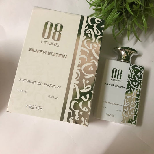 H&YB 08 Hours Silver Edition EDP 100ml Unisex Perfume Spray