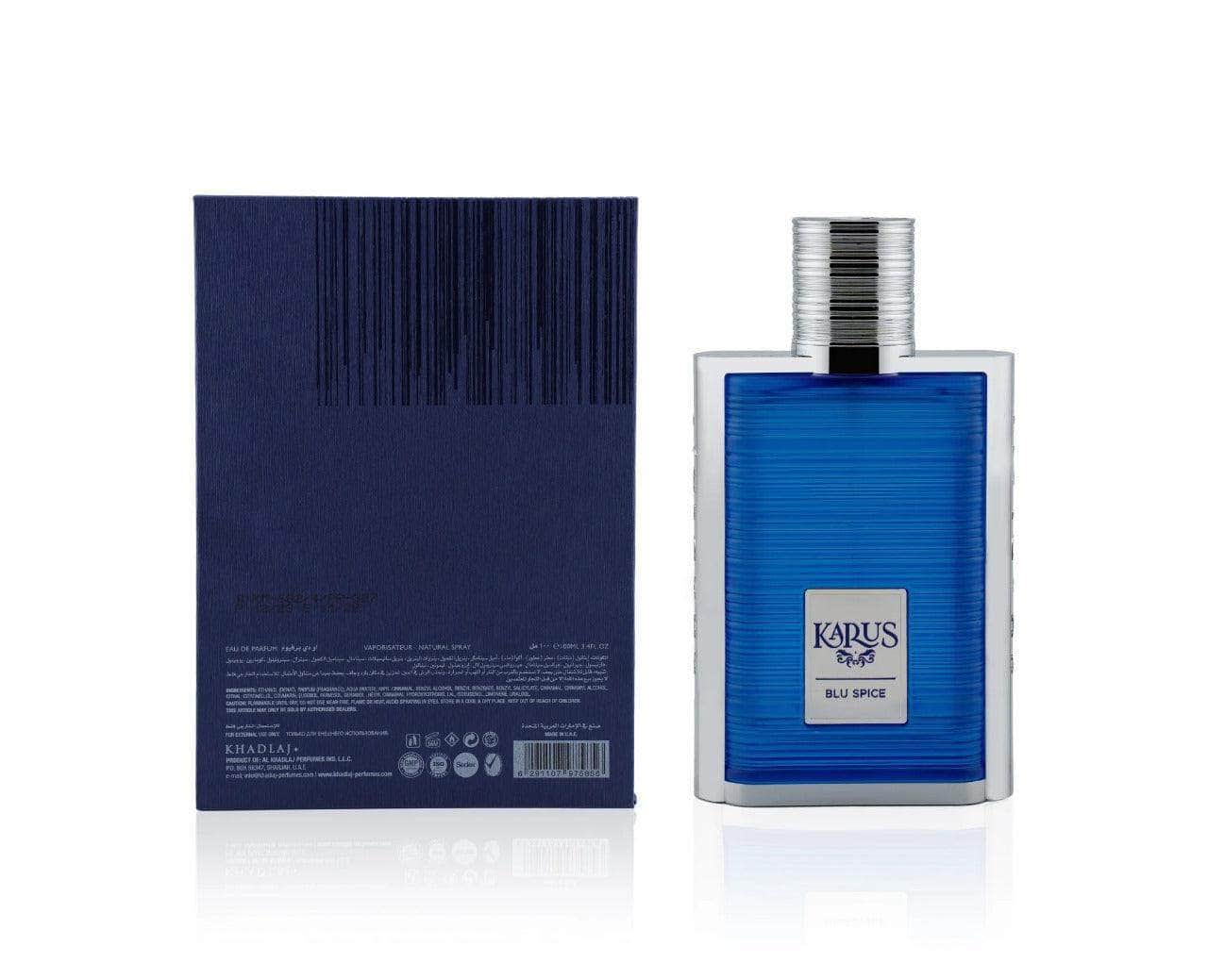 Khadlaj Perfumes Karus Blu Spice 100ml Edp Spray Perfume Spray