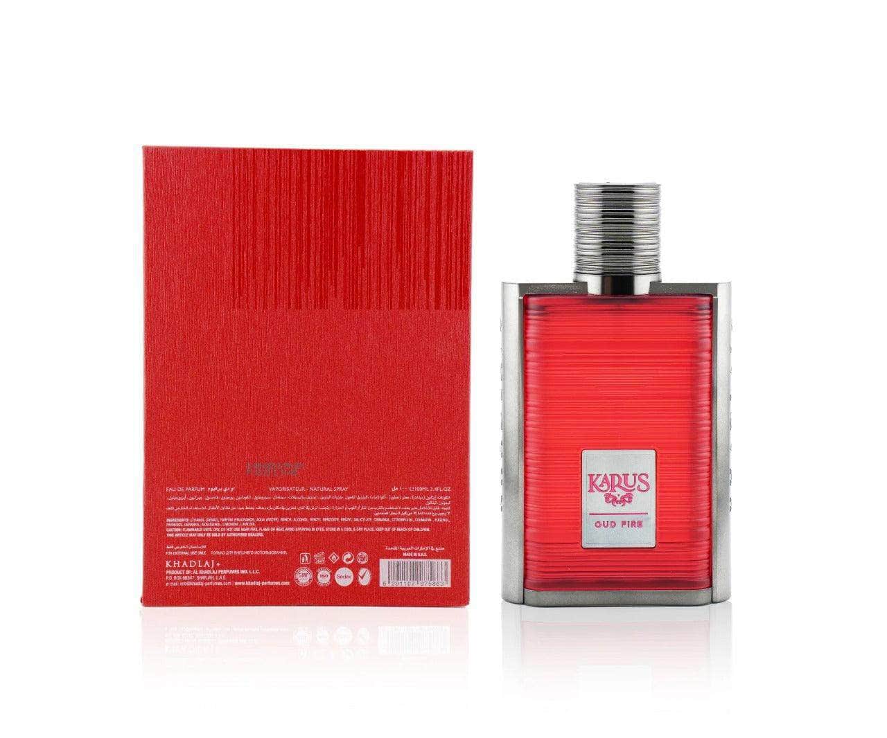 Khadlaj Perfumes Karus Oud Fire 100 Ml Edp Spray Perfume Spray