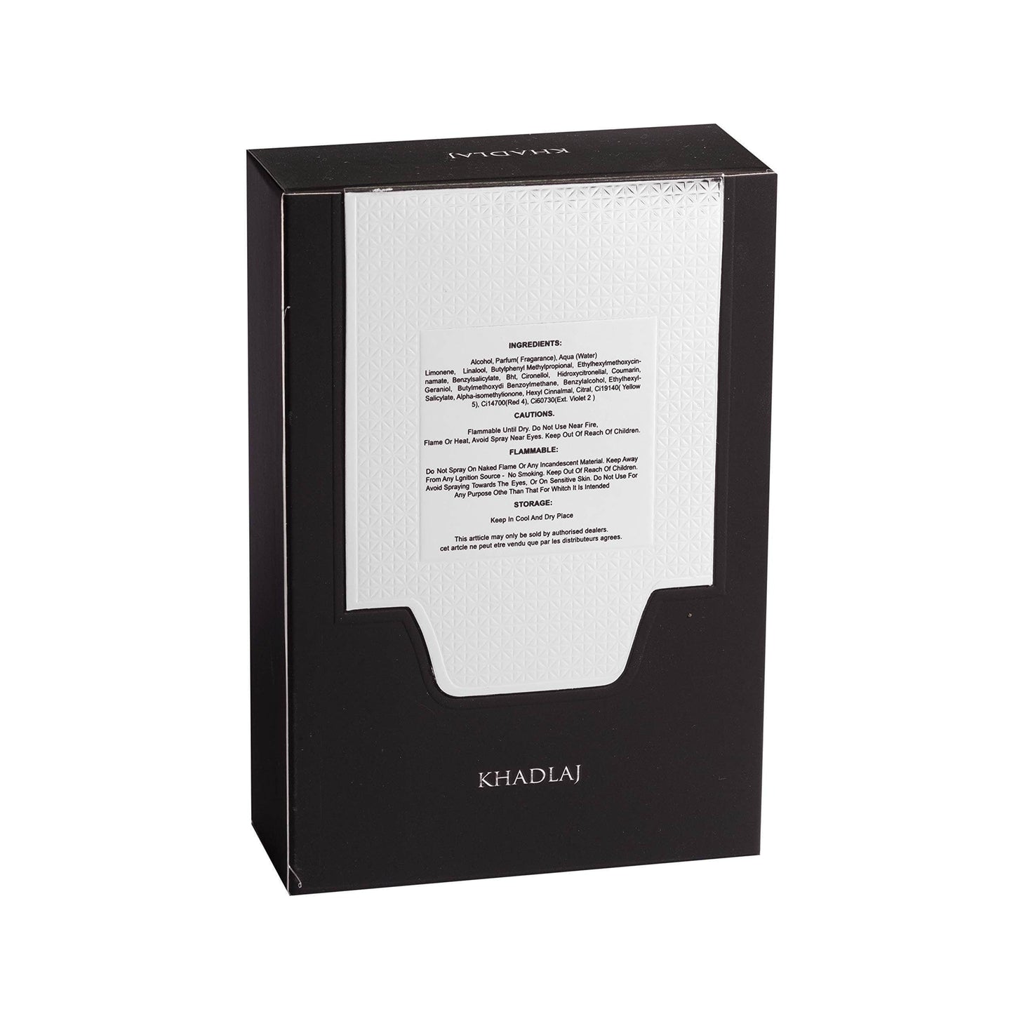 Khadlaj Perfumes Shiyaaka For Men (Silver) 100ml EDP Spray Perfume Spray