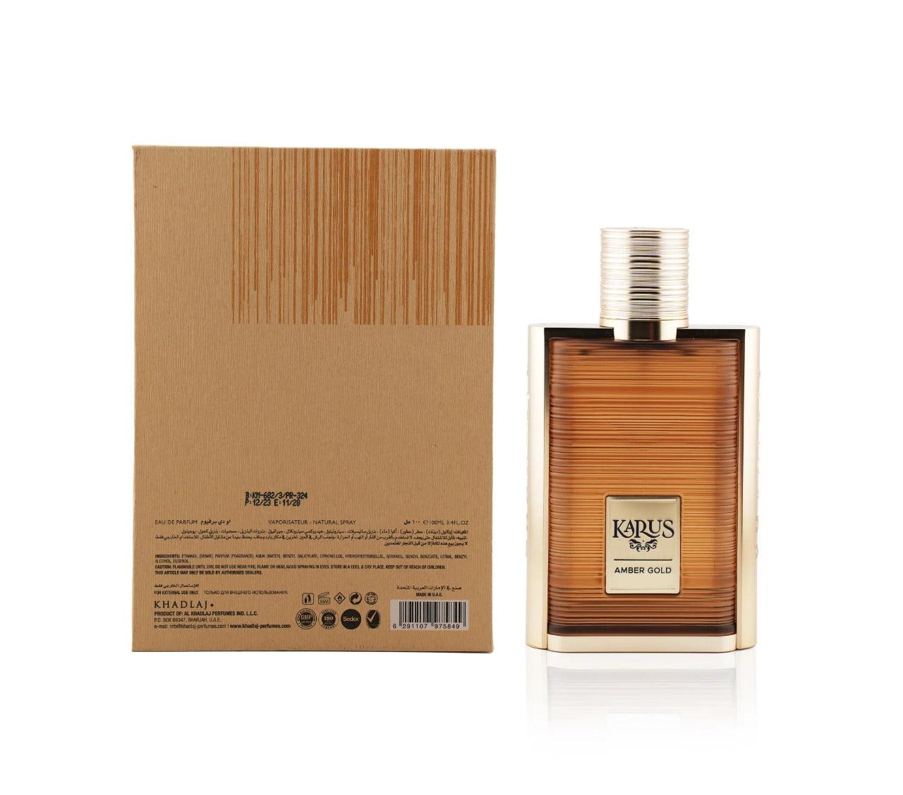 Karus Amber Gold 100 Ml Edp Spray - Estilo Fresco