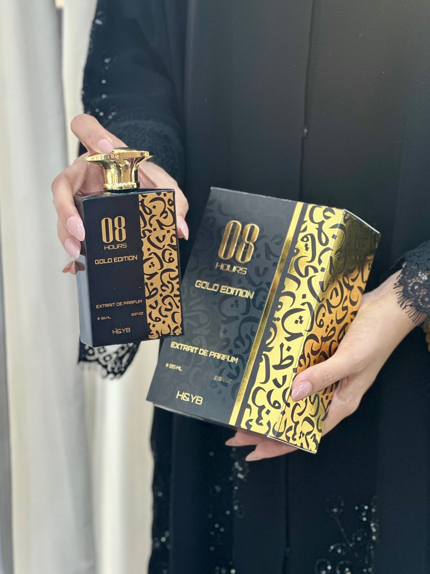 H&YB 08 Hours Gold Edition 85ml Perfume Spray for Men