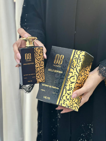 H&YB 08 Hours Gold Edition 85ml Perfume Spray for Men