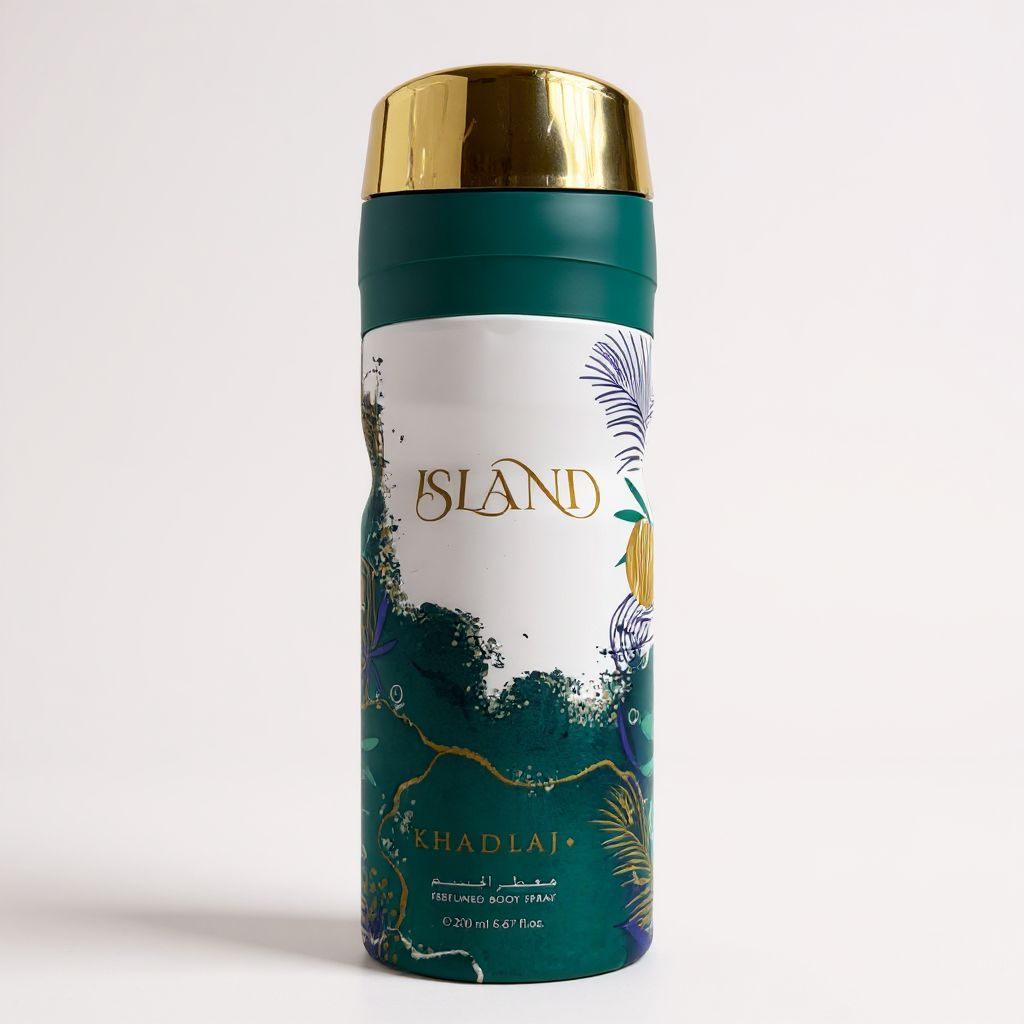 Khadlaj Island 200ml Body Spray