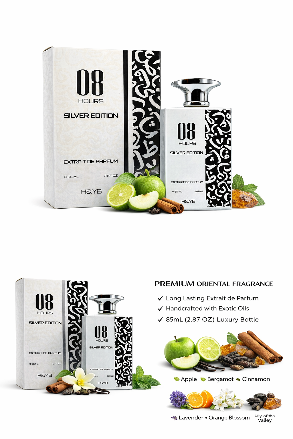 H&YB 08 Hours Silver Edition – 85Ml