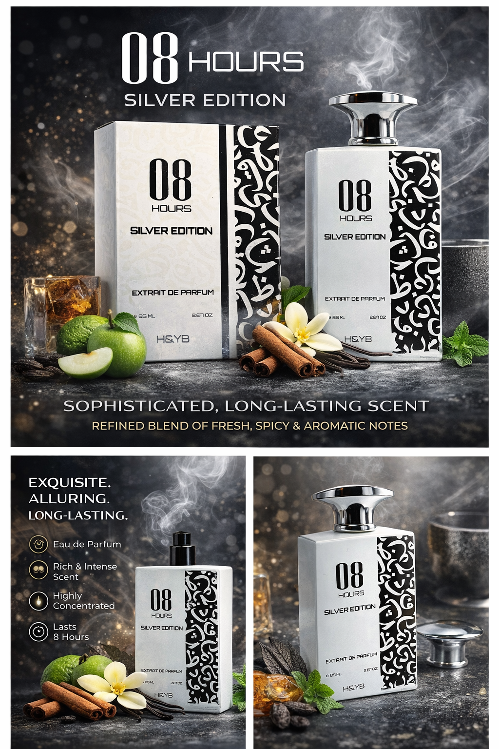 H&YB 08 Hours Silver Edition – 85Ml