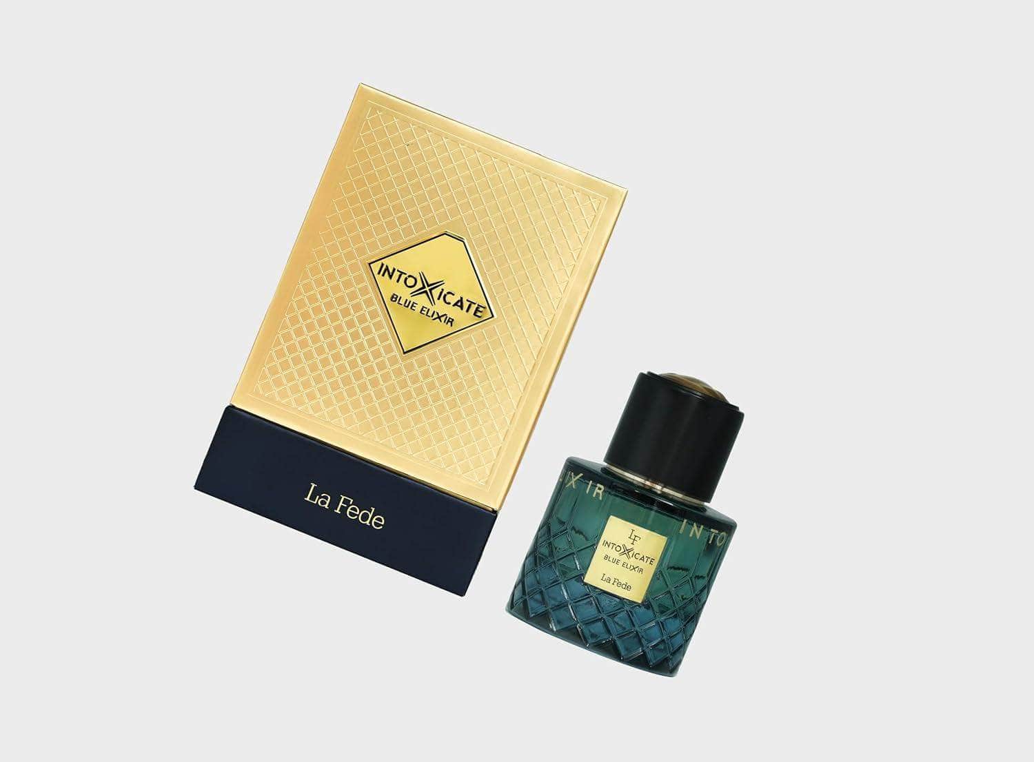 香水(男性用) Khadlaj Intoxicate La Fede LA FEDE INTOXICATE BLUE ELIXIR 100 ML EAU DE PARFUME SPRAY